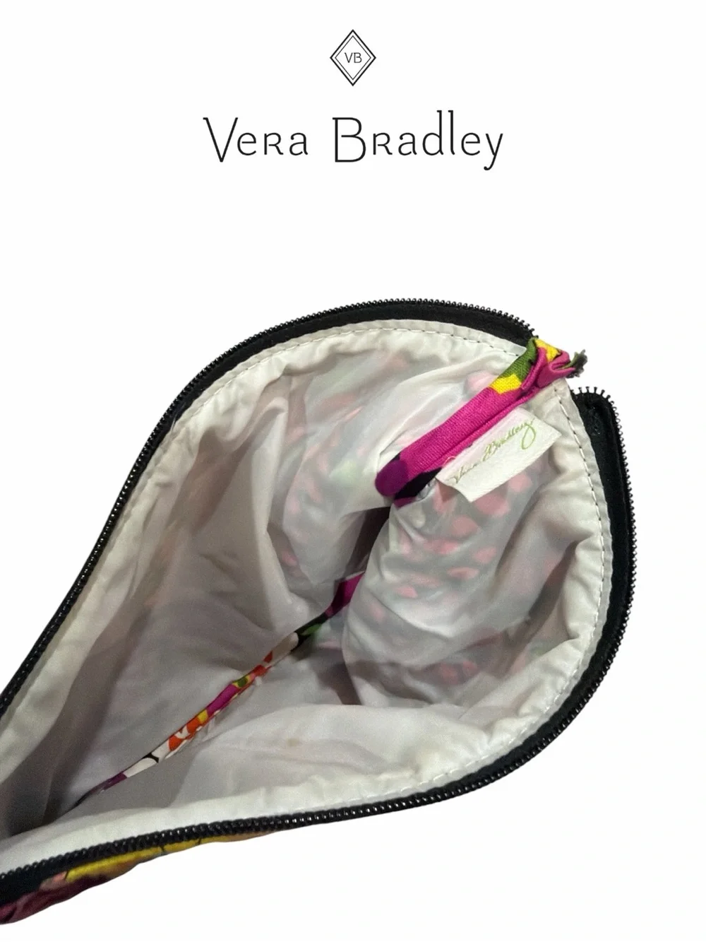 Vera Bradley Va‎ Va Bloom Pattern Cosmetic Bag